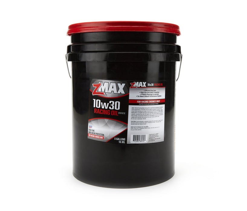 Zmax ZMA88-930 Racing Oil 10w30 5 Gal. Pail