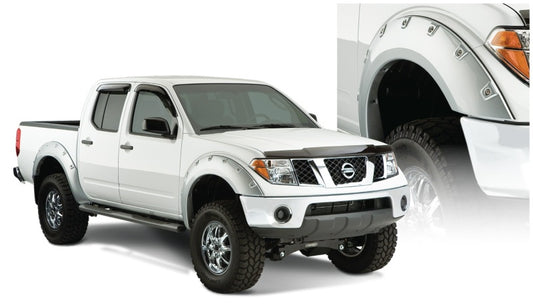 Bushwacker 71906-02 06-14 Nissan Frontier Styleside Boss Pocket Style Flares 4pc 58.6in Bed - Black