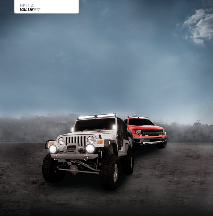 Hella 357208101 Value Fit Sport 22in - 120W LED Light Bar - Dual Row Combo Beam