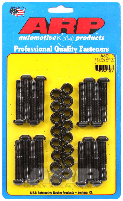 Arp ARP134-6001 SBC Rod Bolt Kit - Fits 283-327 S/J Engines