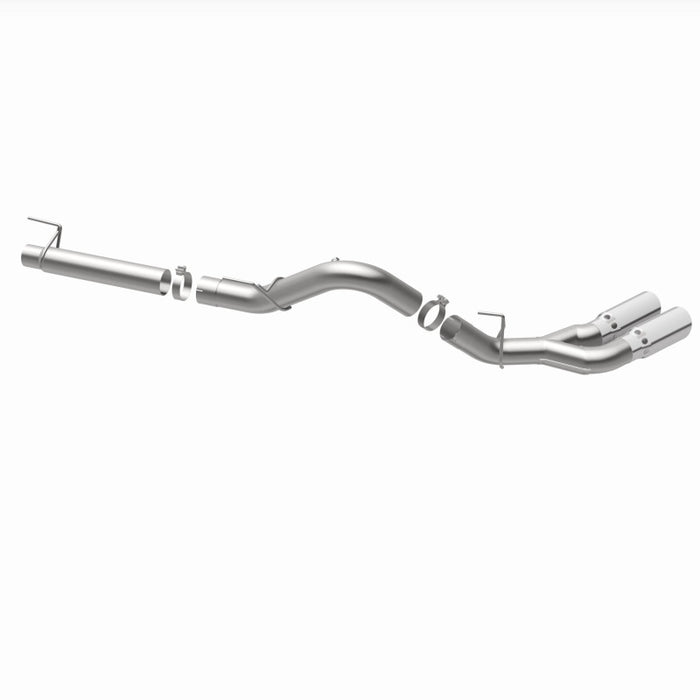 Magnaflow 19422 MagnaFlow CatBack 2018 Ford F-150 V6-3.0L Dual Exit Polished Stainless Exhaust - MF Series