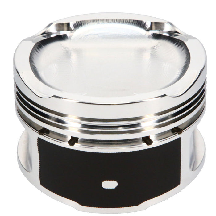 JE Pistons 357427 Honda L15B Turbo 73mm Bore 9.5:1 CR -13.4cc Dome Piston Set - Set of 4