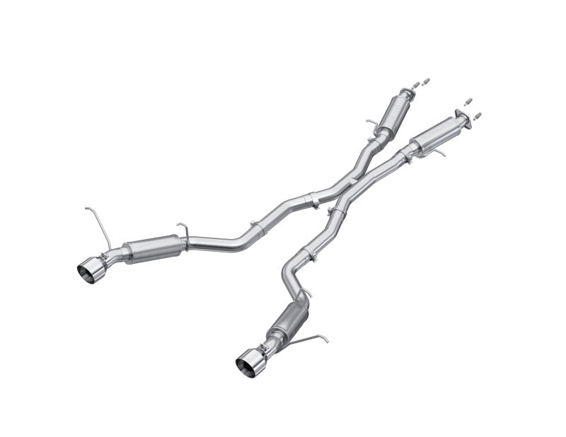 MBRP S5525AL 2012+ Jeep Grand Cherokee SRT 6.4L 3in Dual Rear Exit Aluminized Catback Exhaust - T304 Tips