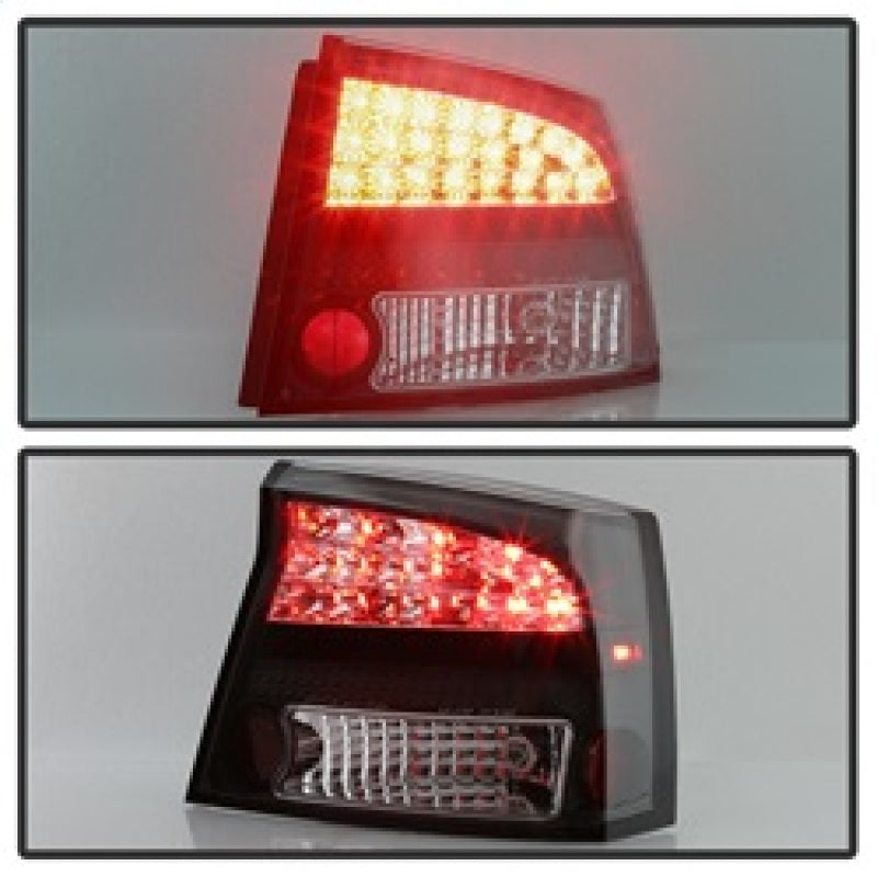 SPYDER 5002273 Spyder Dodge Charger 06-08 LED Tail Lights Black ALT-YD-DCH05-LED-BK