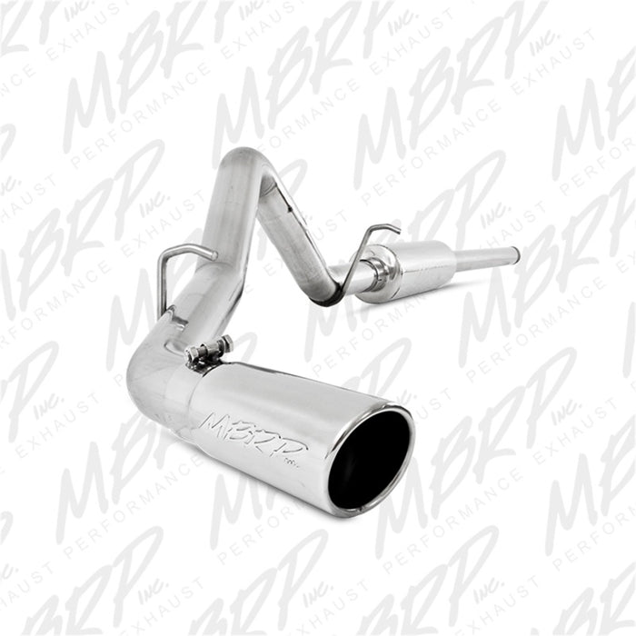 MBRP S5080409 14 Chevy/GMC 1500 Silverado/Sierra 4.3L V6/5.3L V8 Single Side Exit T409 3in Cat Back Exhaust
