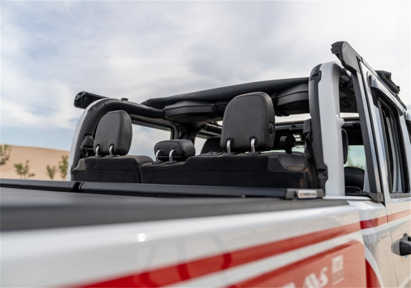 Rampage 139035 20-22 Jeep Gladiator Trailview Fastback - Black Diamond