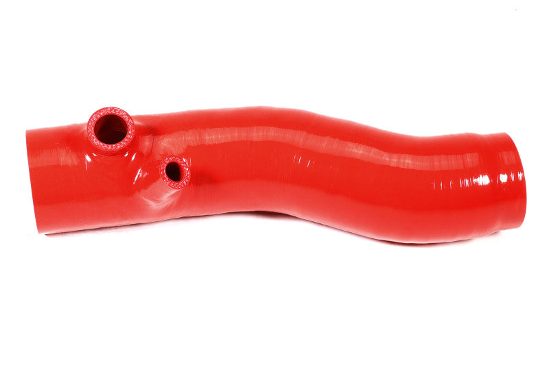 Perrin Performance PSP-INT-425RD PERRIN 22-24 Subaru WRX / 20-25 LGT & OBXT Turbo Inlet Hose w/Turbo Adapter Flange (Long) - Red
