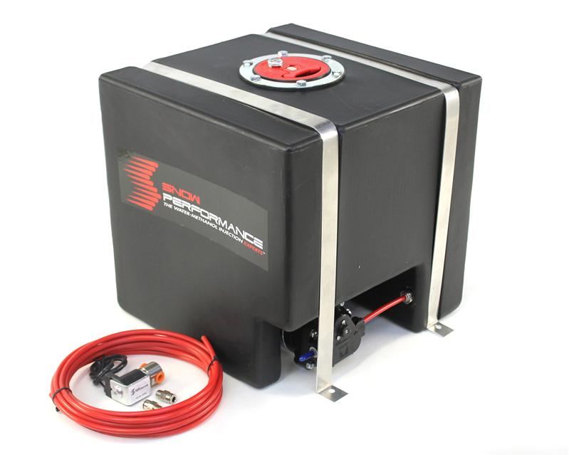 Snow Performance SNO-40014 2.5 Gallon Reservoir (incl. brackets/check valve/tubing)