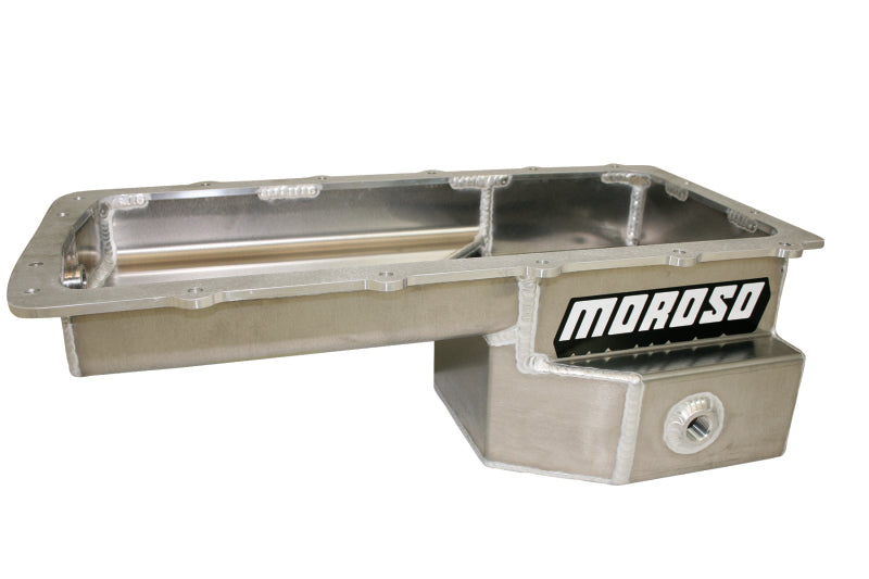 Moroso MOR20574 Oil Pan Ford 5.0L Coyote Drag Race Fabricated Alm