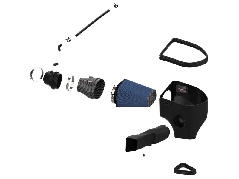 aFe 57-10027R Dodge Charger SRT Hellcat Redeye 21-23 V8-6.2L Track Series Stage-2 Carbon Fiber Intake Pro 5R