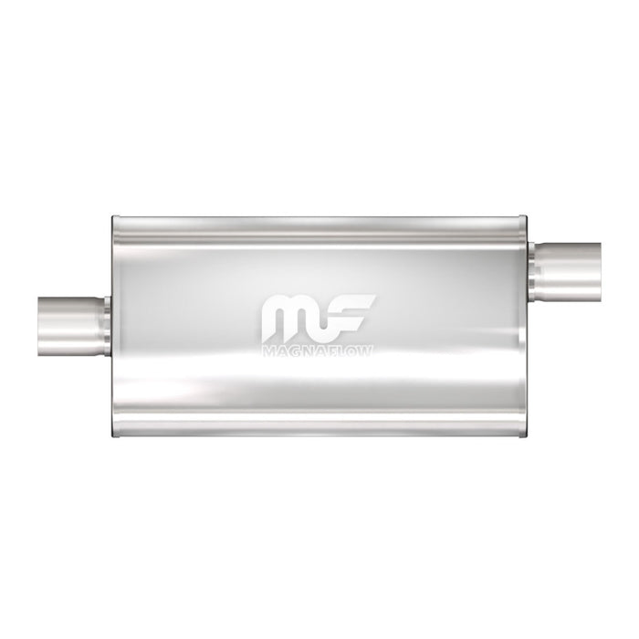 Magnaflow Perf Exhaust MAG12589 Stainless Muffler 3in Center In / Offset Out