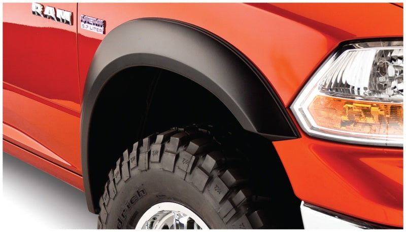 Bushwacker 50914-02 10-18 RAM 1500 Fleetside Extend-A-Fender Style Flares 4pc 67.4/76.3/96.3in Bed - Black