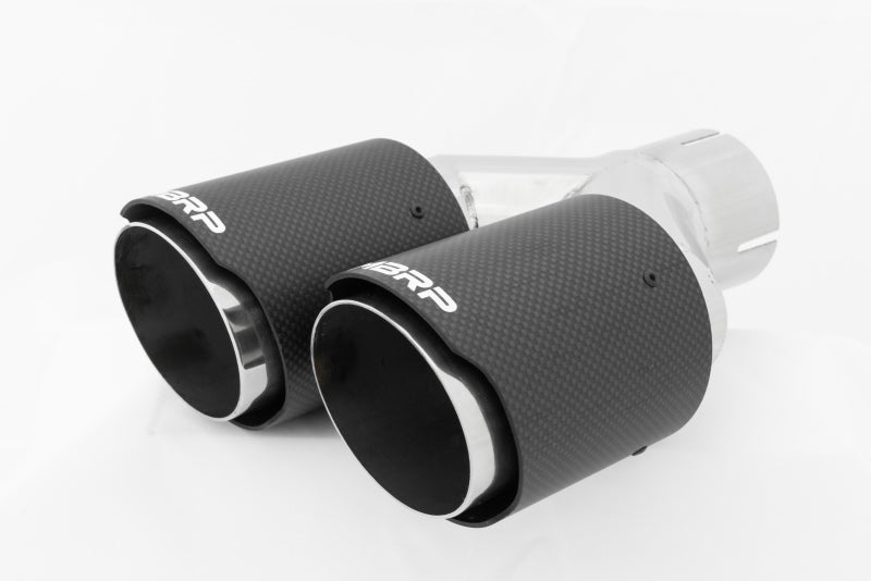 MBRP T5170CF Universal Carbon Fiber Dual Tip 3.5in OD/2.5in Inlet