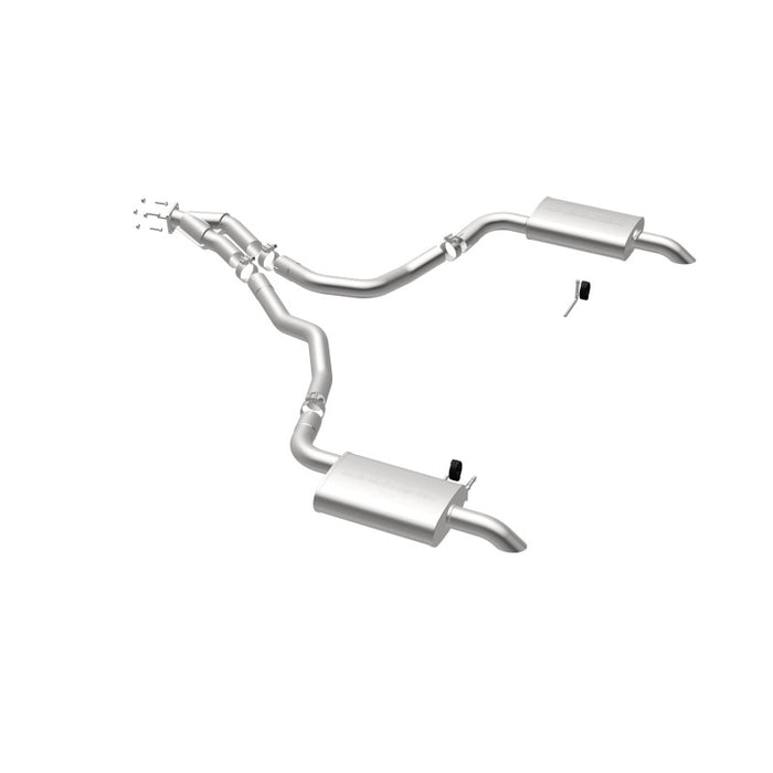 Magnaflow 16710 MagnaFlow 75-79 Chevy Corvette V8 5.7L Dual Split Rear Exit Stainless Cat-Back Perf Exhaust