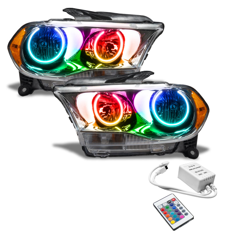 ORACLE Lighting 7101-504 Oracle 11-13 Dodge Durango SMD HL Halogen - Chrome - ColorSHIFT w/ Simple Controller SEE WARRANTY