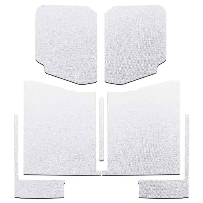 DEI 50185 20-22 Jeep Gladiator JT 4-Door Boom Mat Complete Headliner Kit - 7 Piece - White