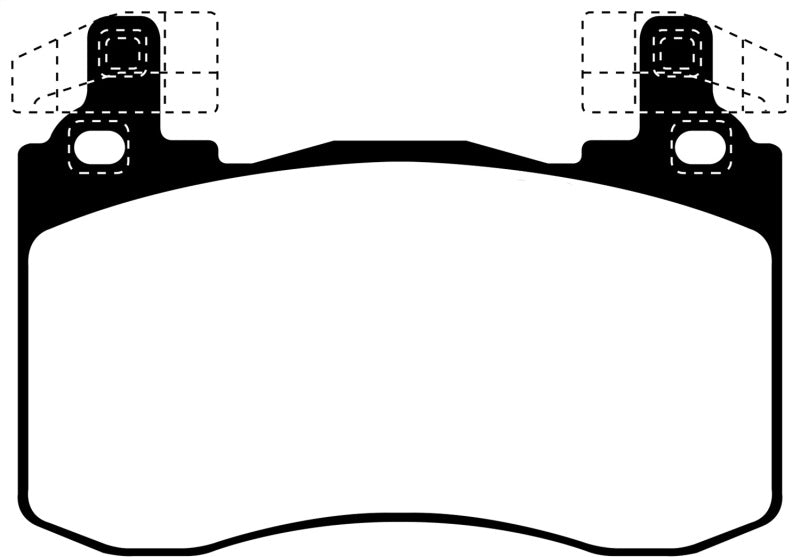 EBC DP42356R 2019+ Genesis G70 2.0T (Brembo) Yellowstuff Front Brake Pads