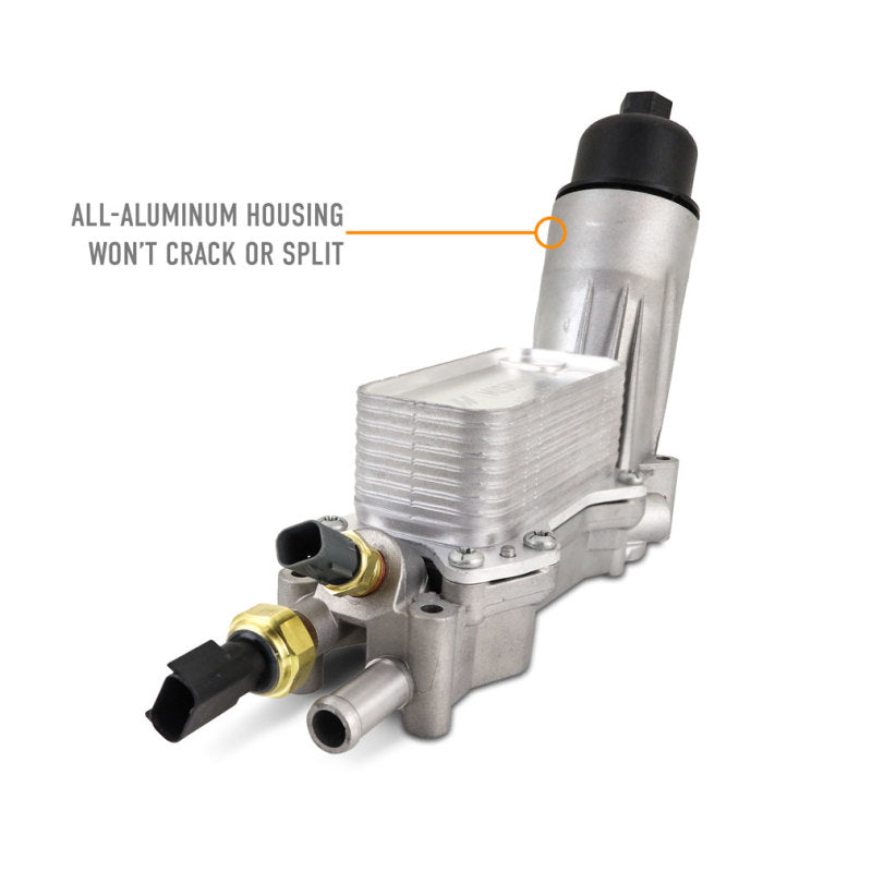 Mishimoto MMOFH-JK-12 12-18 Jeep Wrangler JK Aluminum Oil Filter Housing 3.6L