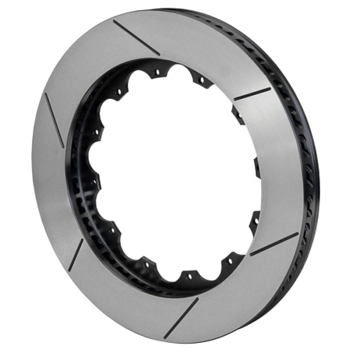Wilwood 160-8398-GTB GT 72 12x8.75 Curved Vane Spec-37 Right Rotor - Black