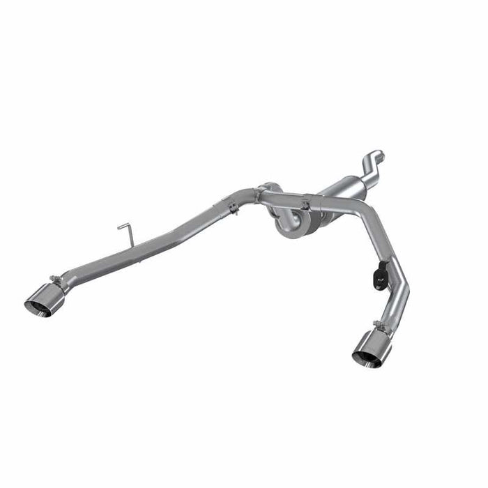 MBRP S5538304 2020 Jeep Gladiator 3.6L 2.5in Dual Rear Exit Cat Back Exhaust 304