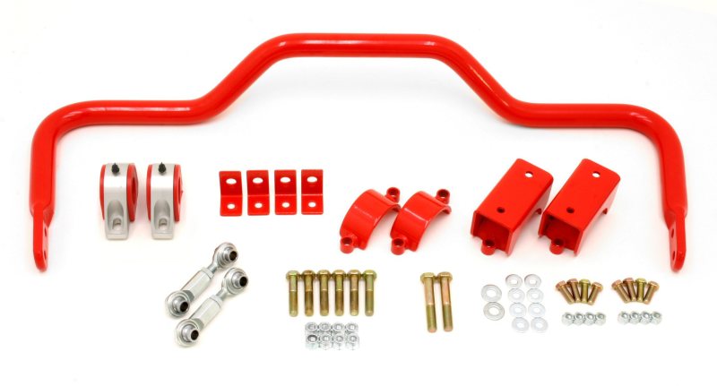 BMR Suspension XSB006R BMR 64-72 A-Body w/ 3in Axles Rear Solid 1.375in Xtreme Anti-Roll Bar Kit - Red