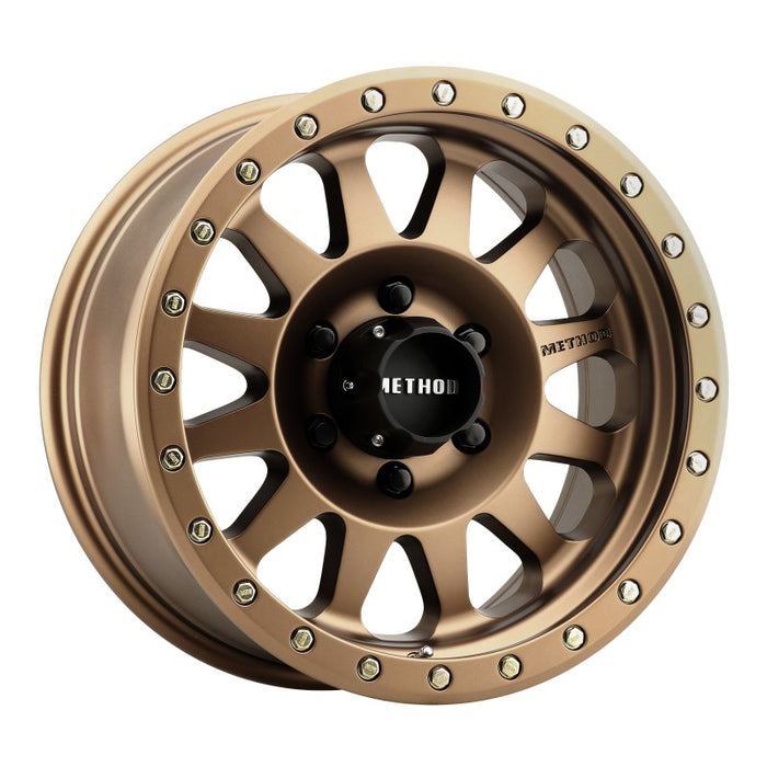 Method Wheels MR30478516900 Method MR304 Double Standard 17x8.5 0mm Offset 6x135 94mm CB Method Bronze Wheel