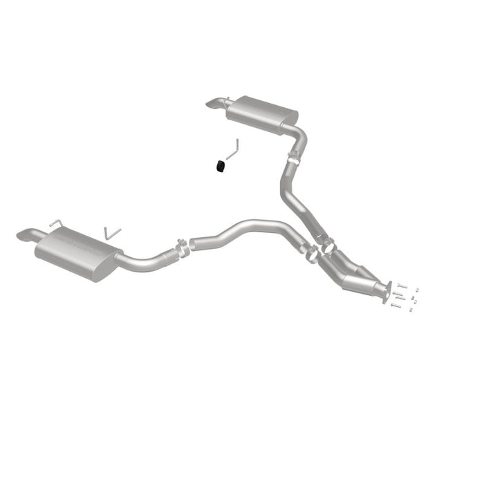 Magnaflow 16710 MagnaFlow 75-79 Chevy Corvette V8 5.7L Dual Split Rear Exit Stainless Cat-Back Perf Exhaust