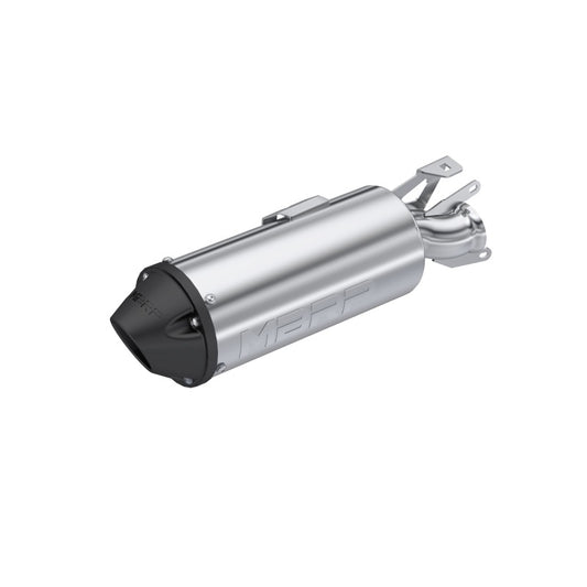 MBRP AT-9502PT 2015 Polaris Hawkeye 325/Sportsman ETX 5in Single Slip-On Performance Series Exhaust