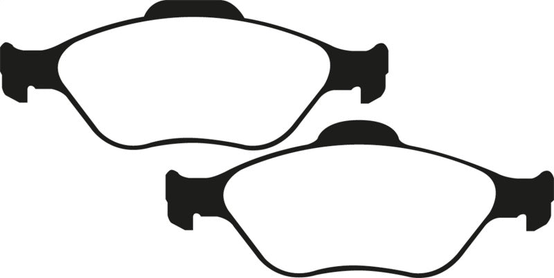 EBC DP2197/2 08+ Lotus 2-Eleven 1.8 Supercharged Greenstuff Front Brake Pads