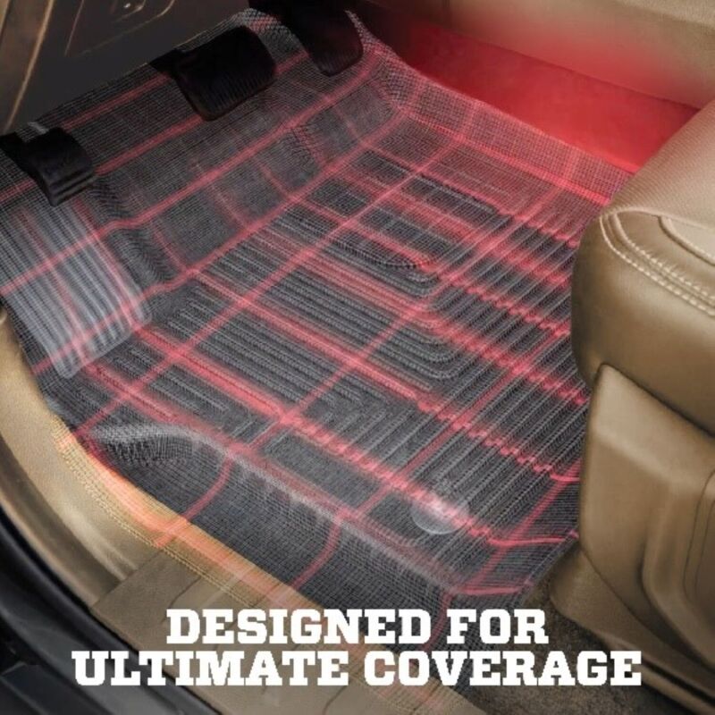 Husky Liners 53751 2018 Toyota Tacoma Crew/Extended Cab X-Act Contour Black Front Floor Liners