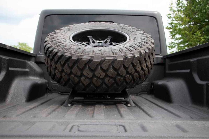 Fishbone Offroad FB21213 2020+ Jeep Gladiator JT In-Bed Tire Carrier