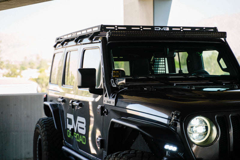 DV8 Offroad LBJL-10 2018+ Jeep Wrangler JL Light Bar Mount