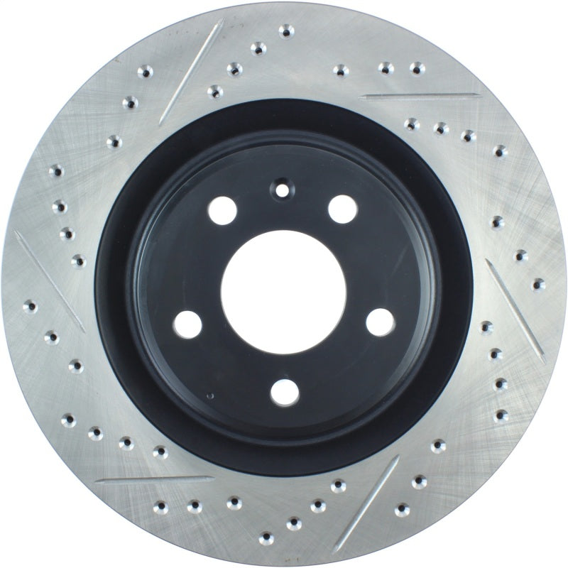 Stoptech 127.33137R StopTech Slotted & Drilled Sport Brake Rotor