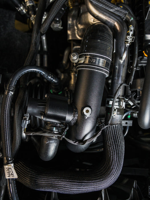 Mishimoto MMICP-BR23-21MWBK 21+ Bronco 2.3L Intercooler Pipe Kit Micro Wrinkle Black