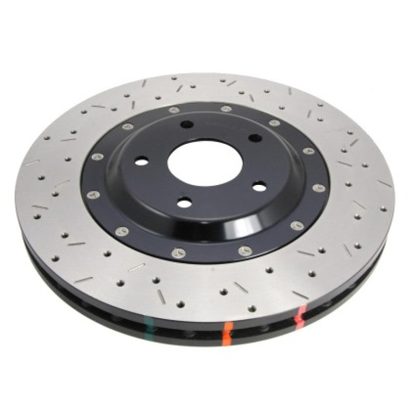 DBA DBA53928BLKXD 2020+ Chevrolet Corvette C8 Z51 Front 2-Piece Crossdrilled 5000 Series Rotor