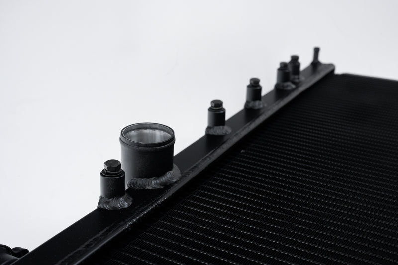 CSF 3076B 02-07 Subaru WRX/STI Radiator - Black Finish