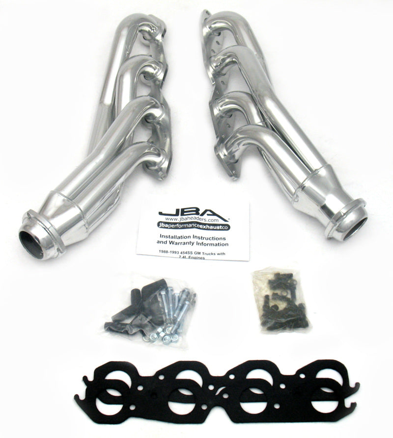 JBA 1822S-3JS 88-93 GM Truck 7.4L BBC w/o A.I.R. 1-3/4in Primary Silver Ctd Cat4Ward Header
