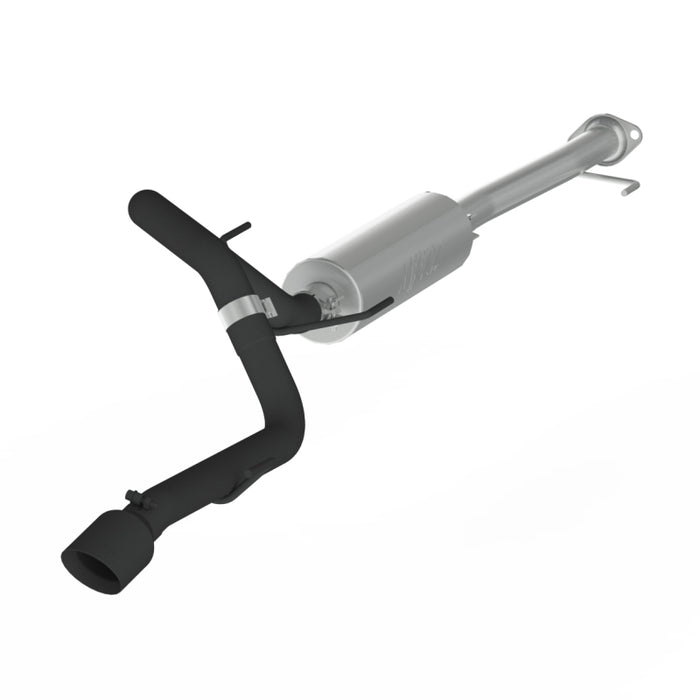 MBRP S5342BLK 10-18 Toyota 4 Runner BLK 4in O.D Tip Single Rear Exit 2.5in Cat Back Exhaust