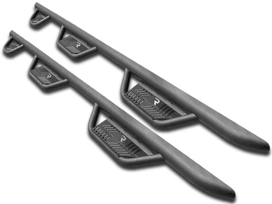 N-Fab HPD15103CC-6-TX Podium LG 15.5-19 Dodge RAM 1500 Crew Cab 6.4ft Bed - Bed Access - Tex. Black - 3in