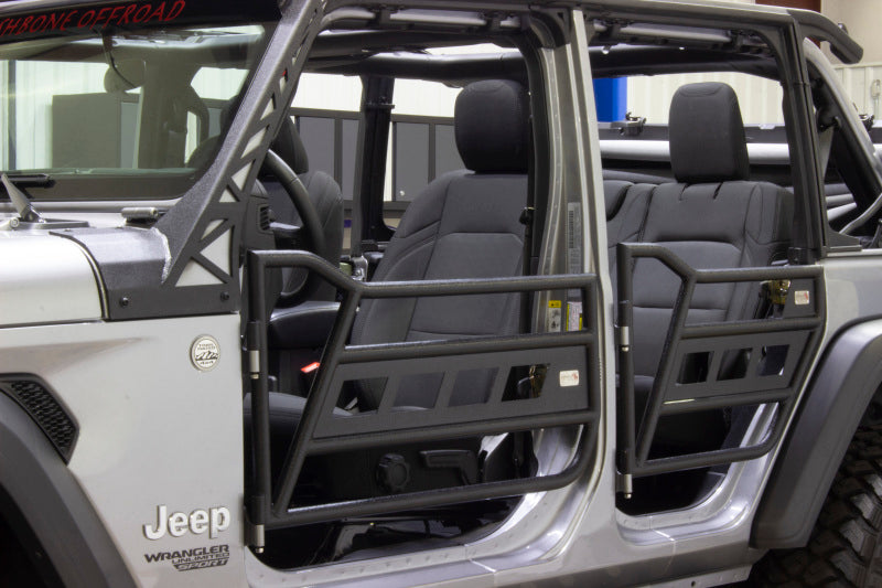 Fishbone Offroad FB24086 2018+ Jeep Wrangler JL Front/Rear Tube Doors