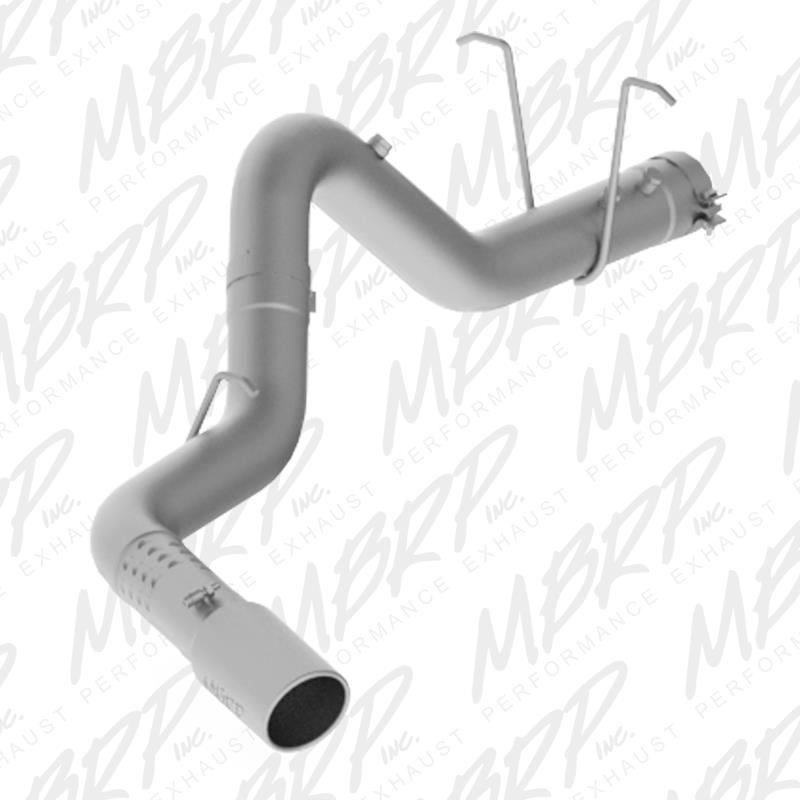 MBRP S5318AL 07-08 Toyota Tundra Cat Back Turn Down Single Side Aluminized Exhaust