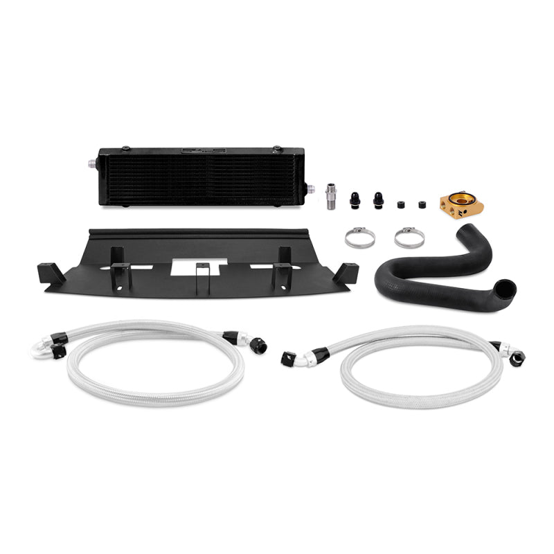 Mishimoto MMOC-MUS8-18TBK 2018+ Ford Mustang GT Thermostatic Oil Cooler Kit - Black