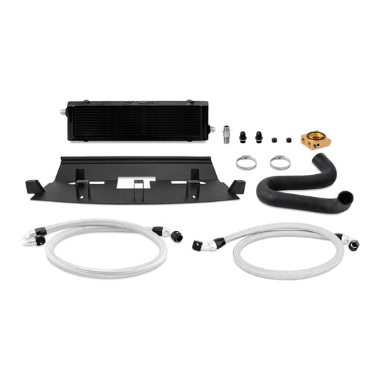 Mishimoto MMOC-MUS8-18TBK 2018+ Ford Mustang GT Thermostatic Oil Cooler Kit - Black