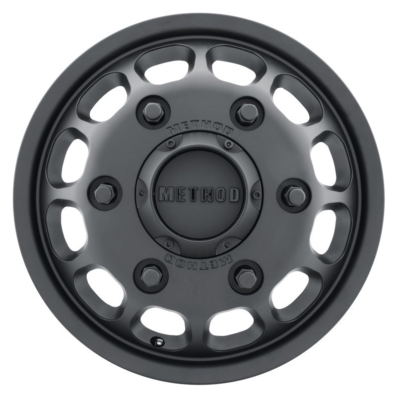Method Wheels MR901660685110 Method MR901 - FRONT 16x6 +110mm Offset 6x180 138.9mm CB Matte Black Wheel