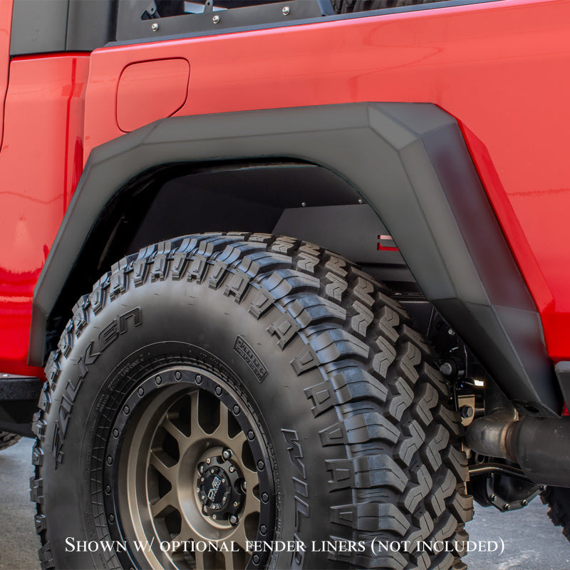 DV8 Offroad FDGL-02 2019+ Jeep Gladiator Armor Fenders