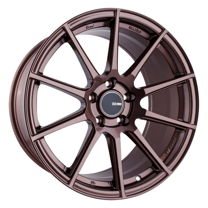 Enkei 499-895-6535ZP TS10 18x9.5 35mm Offset 5x114.3 Bolt Pattern 72.6mm Bore Dia Copper Wheel