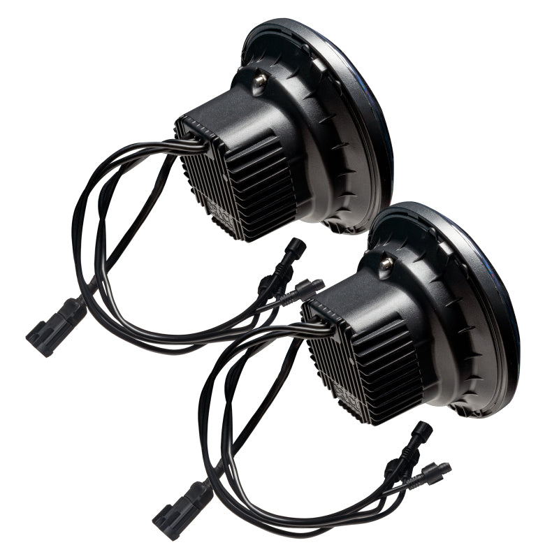 ORACLE Lighting 5876-334 0718 Jeep Wrangler JK Oculus 7in ColorSHIFT Bi-LED Projector Headlights