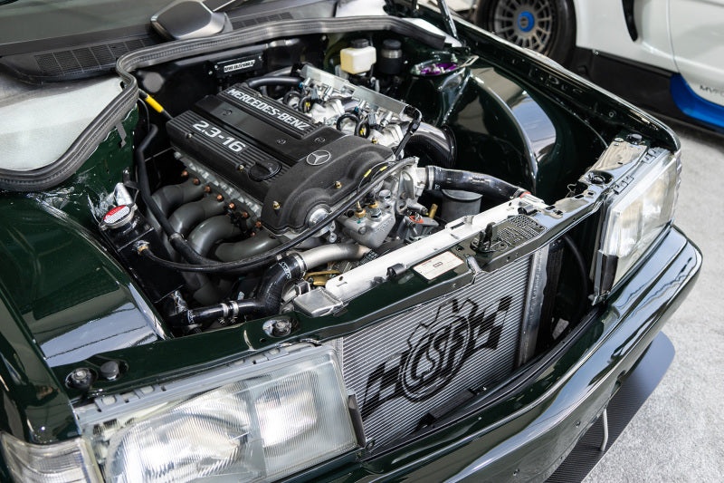 CSF 7220 84-88 Mercedes-Benz W201 190E 2.3L - 16 w/ A/C High Performance Aluminum Radiator