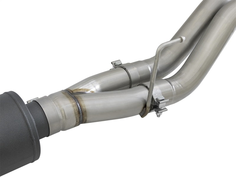 aFe 49-33094-B MACH Force-Xp 3in to 3-1/2in 304 SS Cat-Back Exhaust w/Black Tip 17-18 Ford F-150 Raptor V6 3.5L