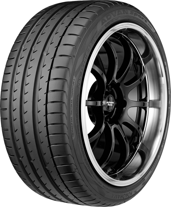 Yokohama Tire 110193338 Yokohama Advan Sport V105E Tire - 285/40ZR19 107Y